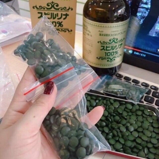 Tảo xoắn Nhật (Lọ 2200 viên) nội địa Nhật Bản