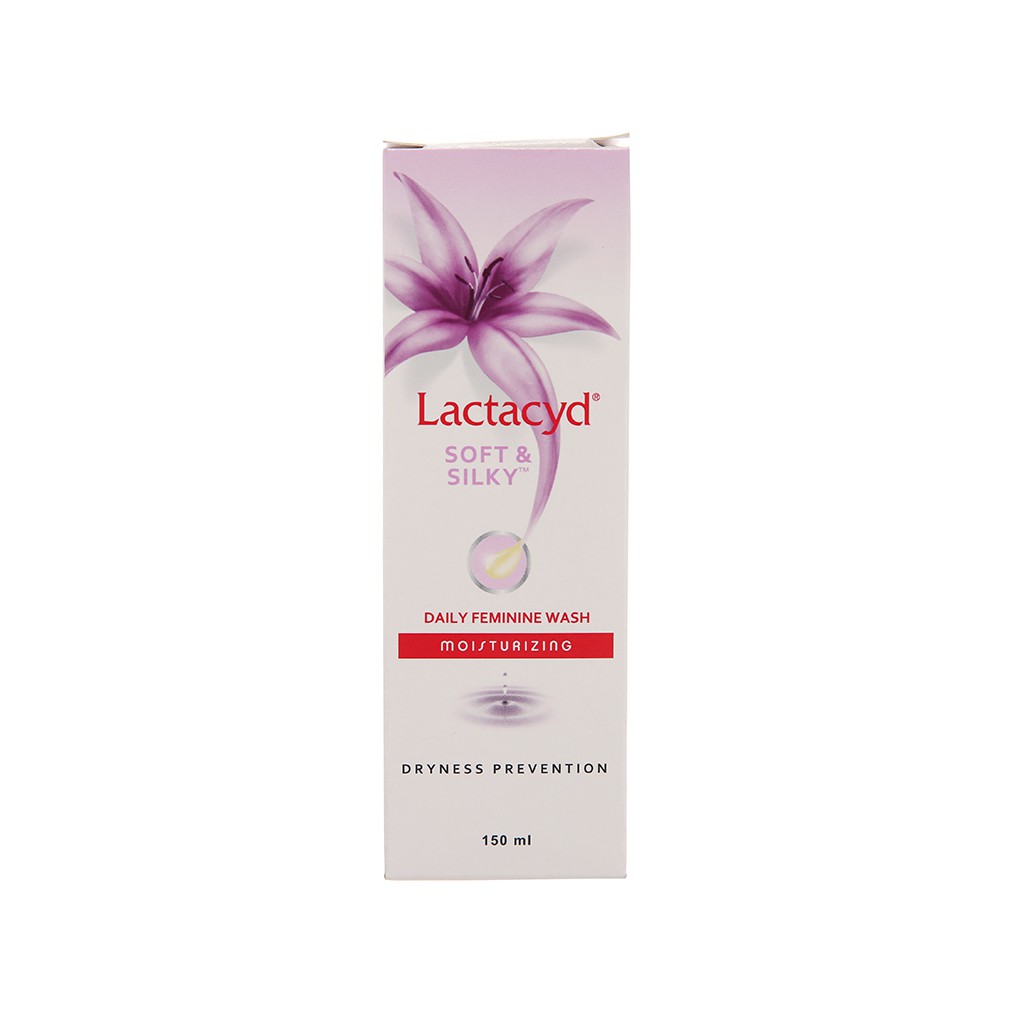 Dung Dịch Vệ Sinh Phụ Nữ Soft & Silky Lactacyd 150ml