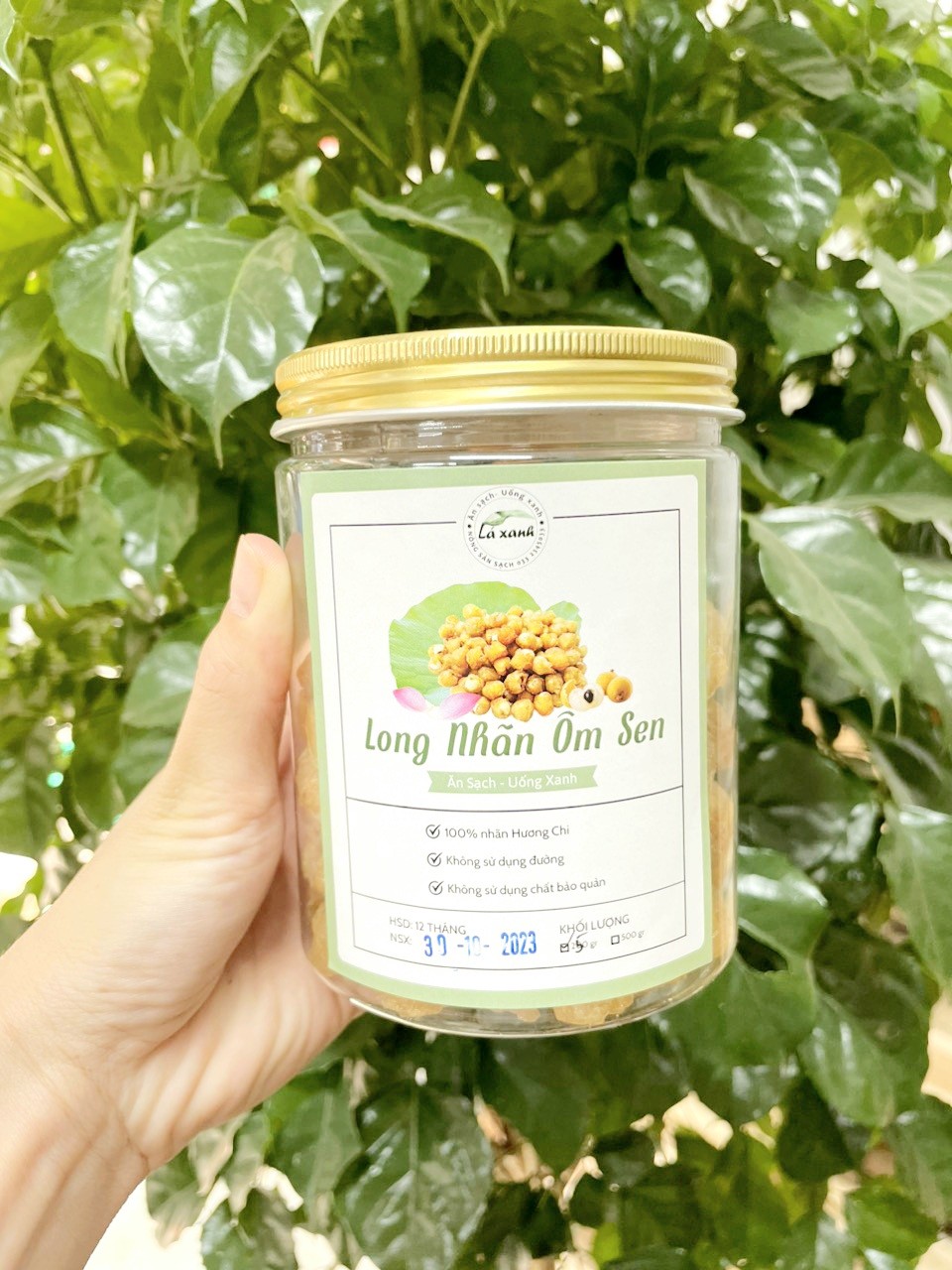 Longan hugs Hung Yen lotus, sweet and fragrant. Box of 250Gr - 500Gr