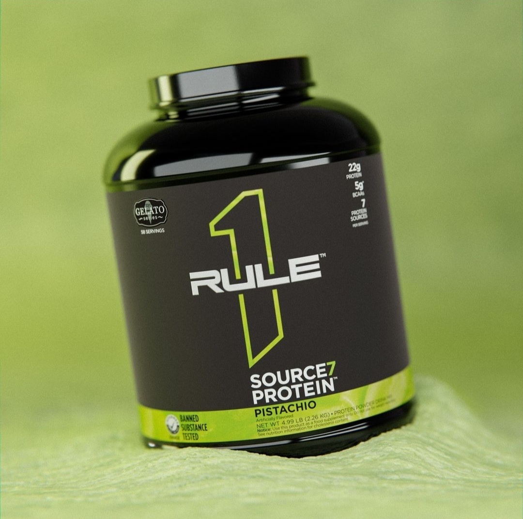 Bổ sung 7 loại whey protein Rule 1 Source 7 Protein 4.95-4.99lb