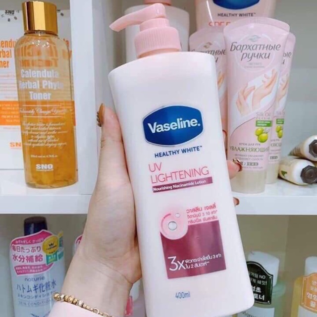 DƯỠNG THỂ TRẮNG DA VASELINE 400ML THÁI LAN
