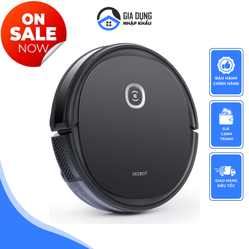 ECOVACS DEEBOT OZMO U2 Pro Robot Vacuum Cleaner 2 in1 Vacuum and Mop,  Tangle-Free Brush, Ideal for Pet Hair, No-Go Zones, 150 min Run Time,  Voice/App