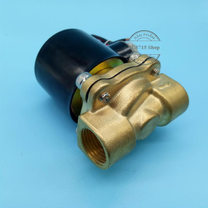 Van điện từ phi 34mm 220v  thường đóng