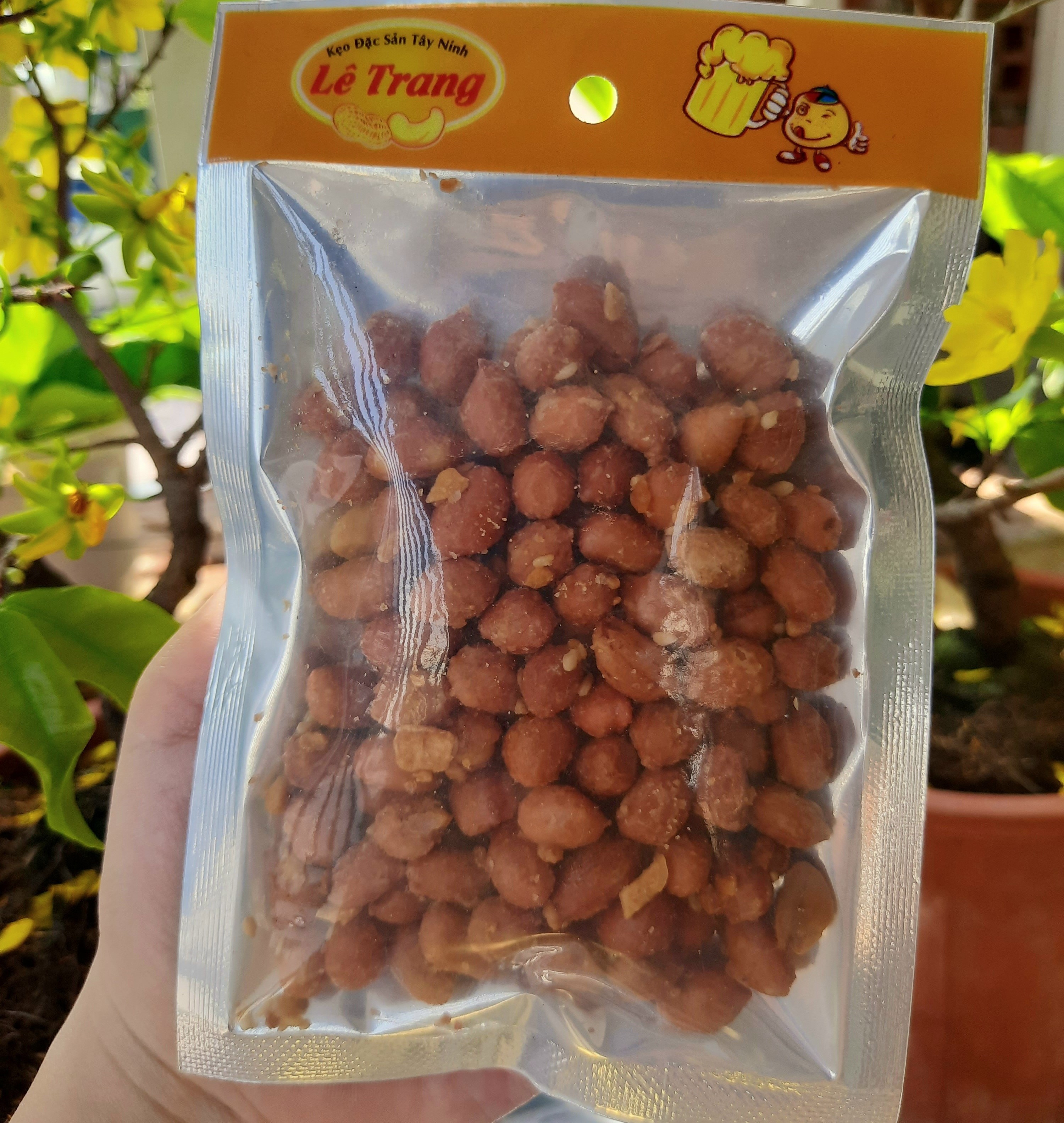 Đậu phộng rang muối tỏi ớt Lê Trang