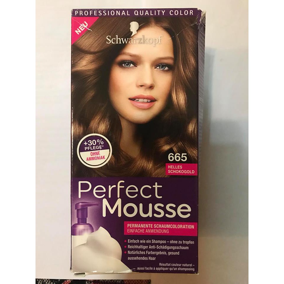 THUỐC NHUỘM TÓC DẠNG BỌT SCHWARZKOPF XÁCH TAY ĐỨC