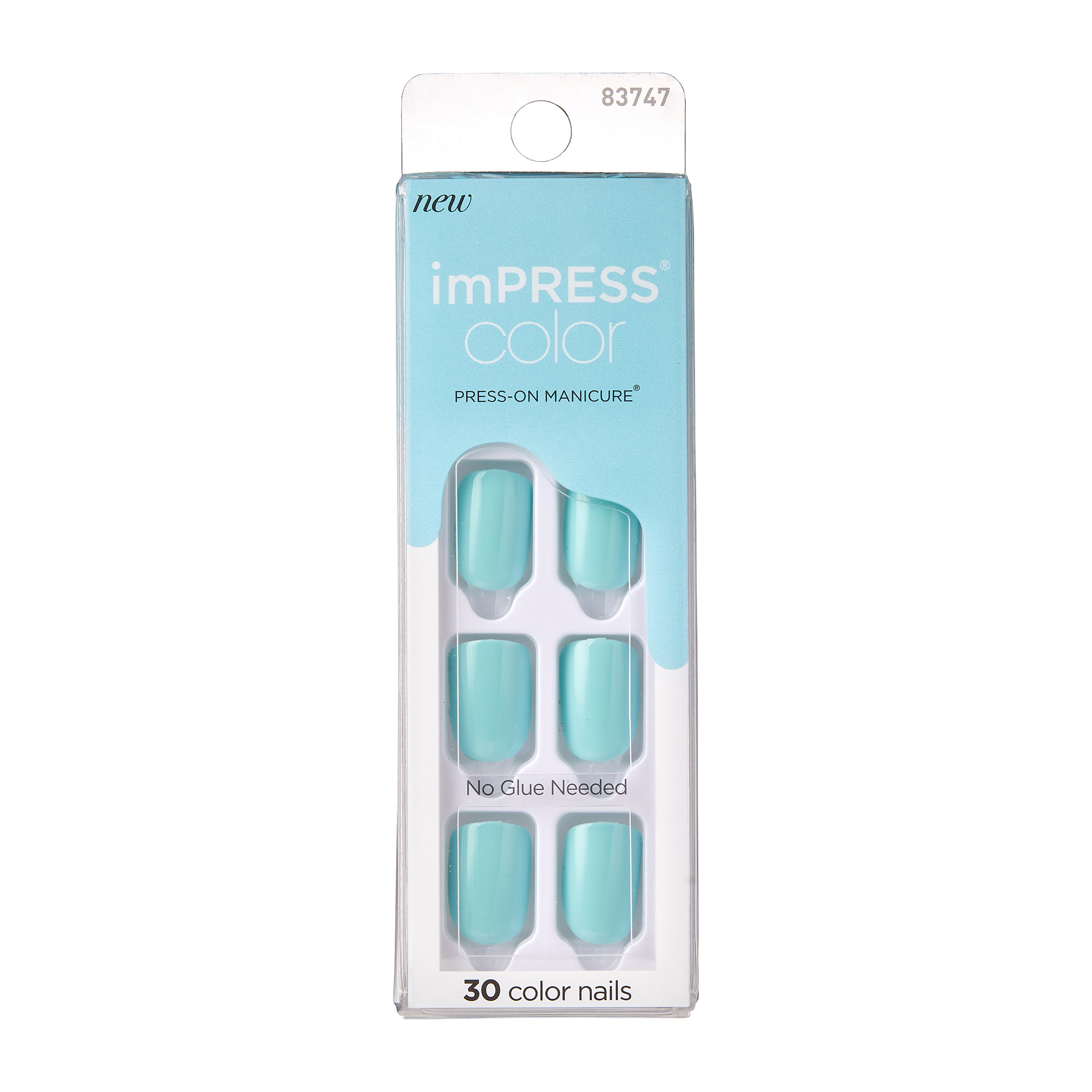 [IMPRESS] COLOR PRESS-ON MANICURE MINT TO BE