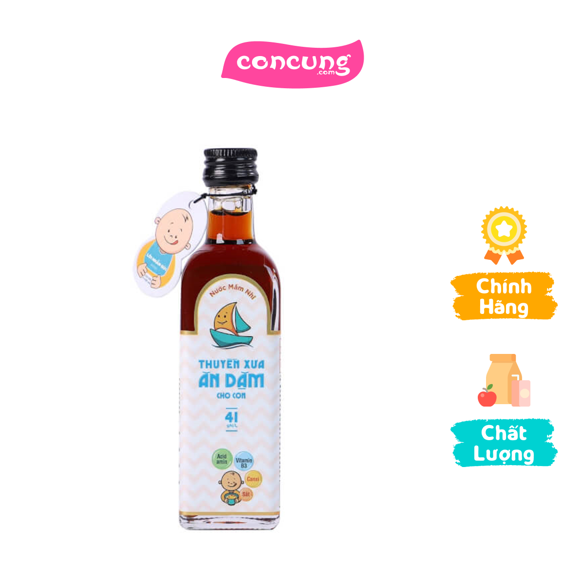 Nước mắm nhĩ thuyền xưa ăn dặm cho con 41n