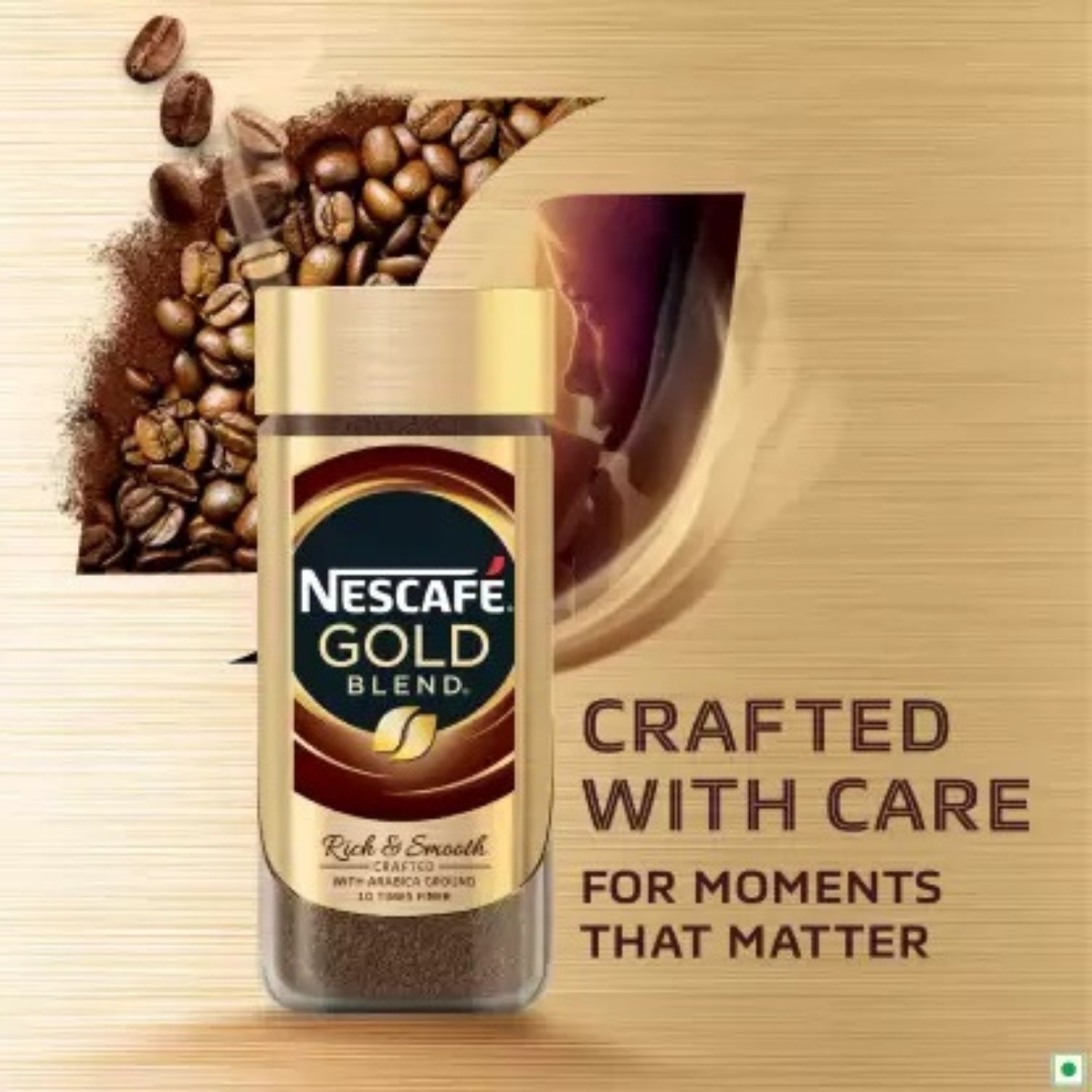 Date 10/25  Cà phê hòa tan cao cấp Nescafe Gold Blend Xuất xứ Anh 200g