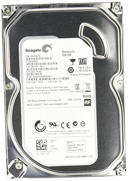 HDD Seagate, Western 250g SATA 3