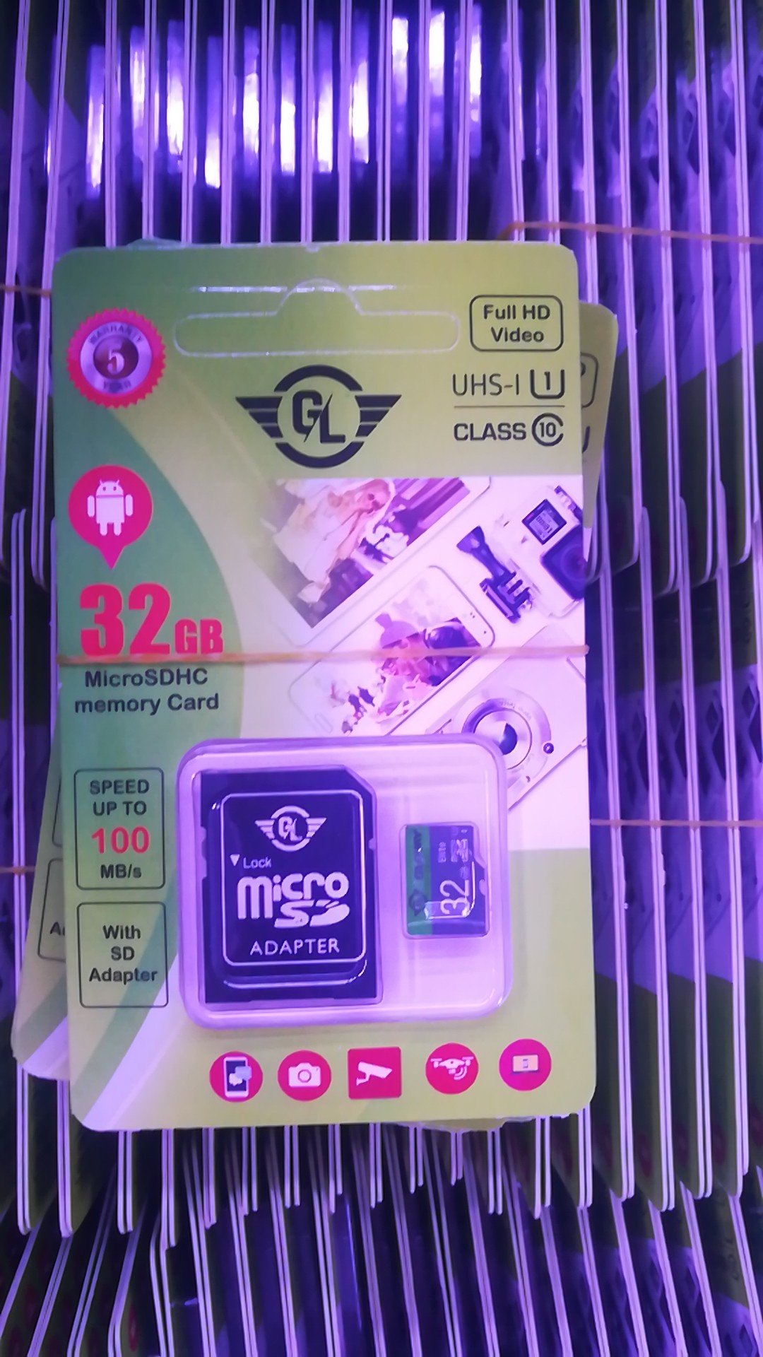 Thẻ nhớ Micro SD 32GB Gloway Class 10 - Bảo hành 5 năm