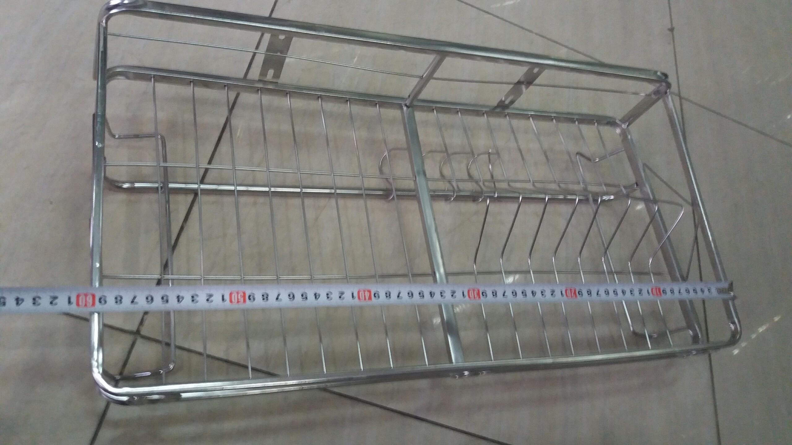 [HCM]KỆ ÚP CHÉN INOX 1 TẦNG - RO36LD1