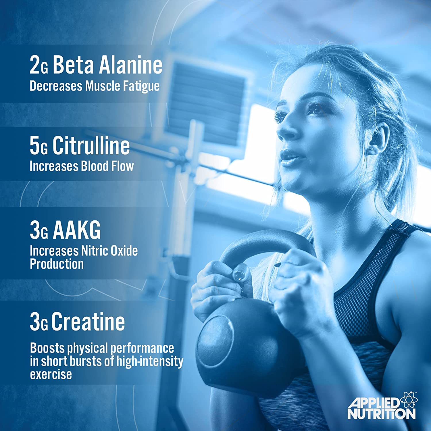 Applied Nutrition Pump 3G Pre Workout 50 ScoopTăng Sức Mạnh