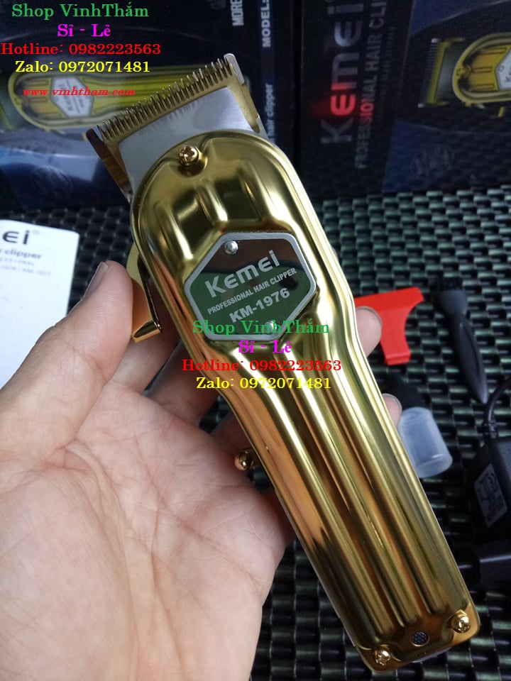 Tông đơ cắt tóc  Kemei Km1976 Gold