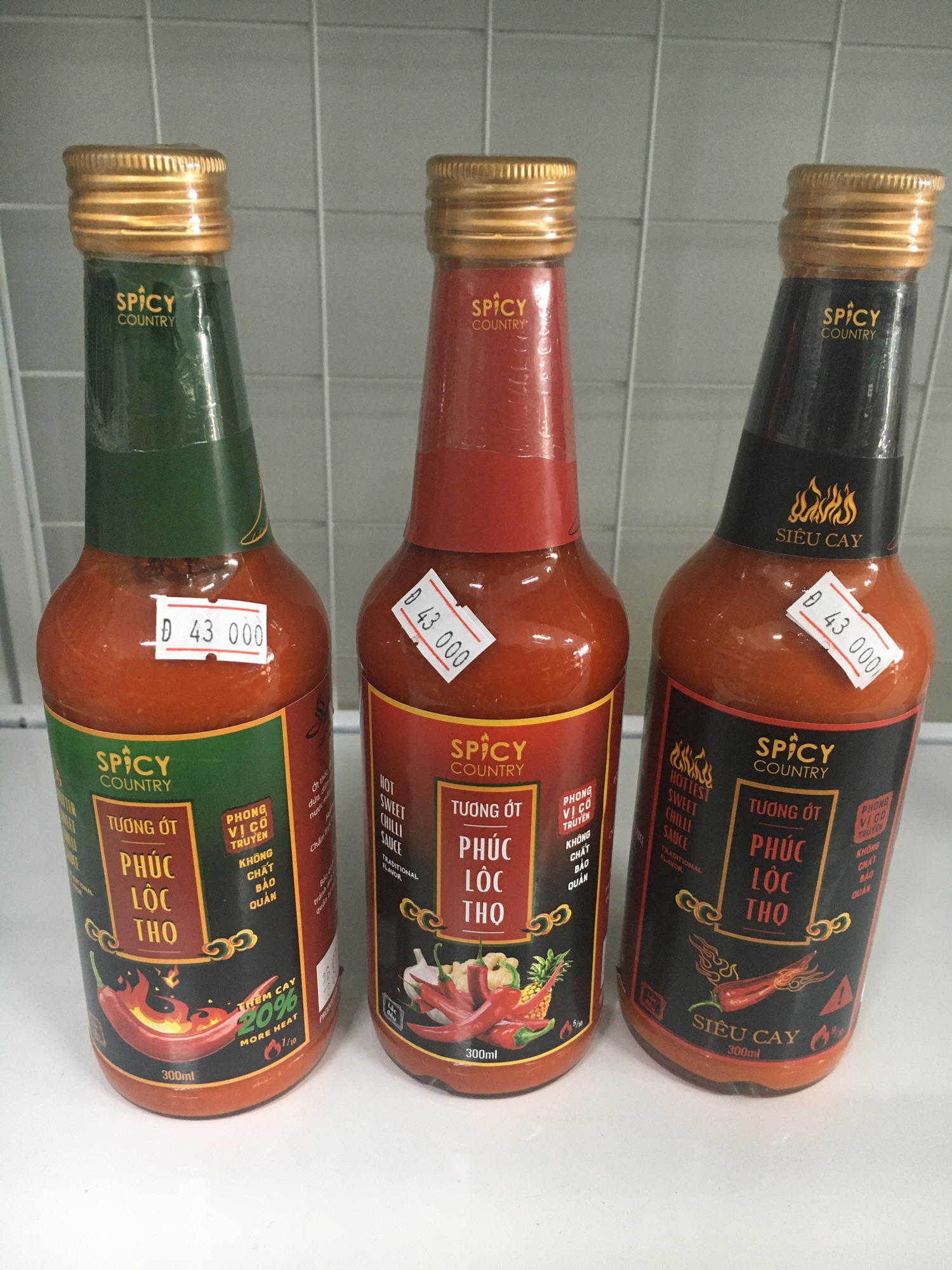 Tương ớt Phúc Lộc Thọ siêu sạch