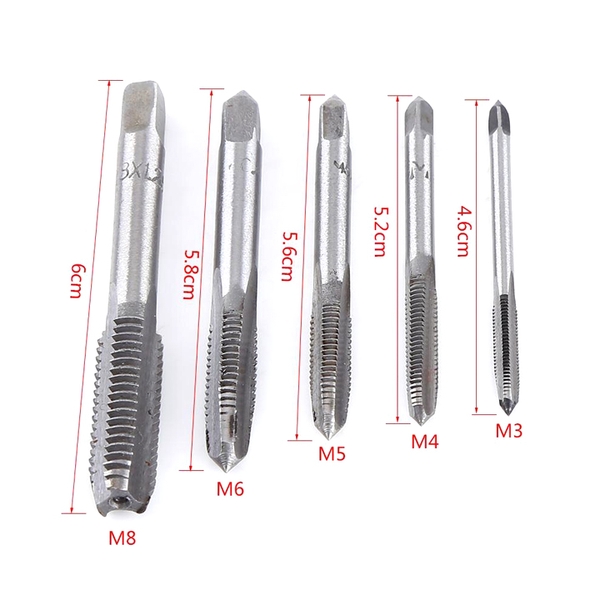 Bộ 2 Mũi Taro (Mũi Tạo Ren) Các Loại