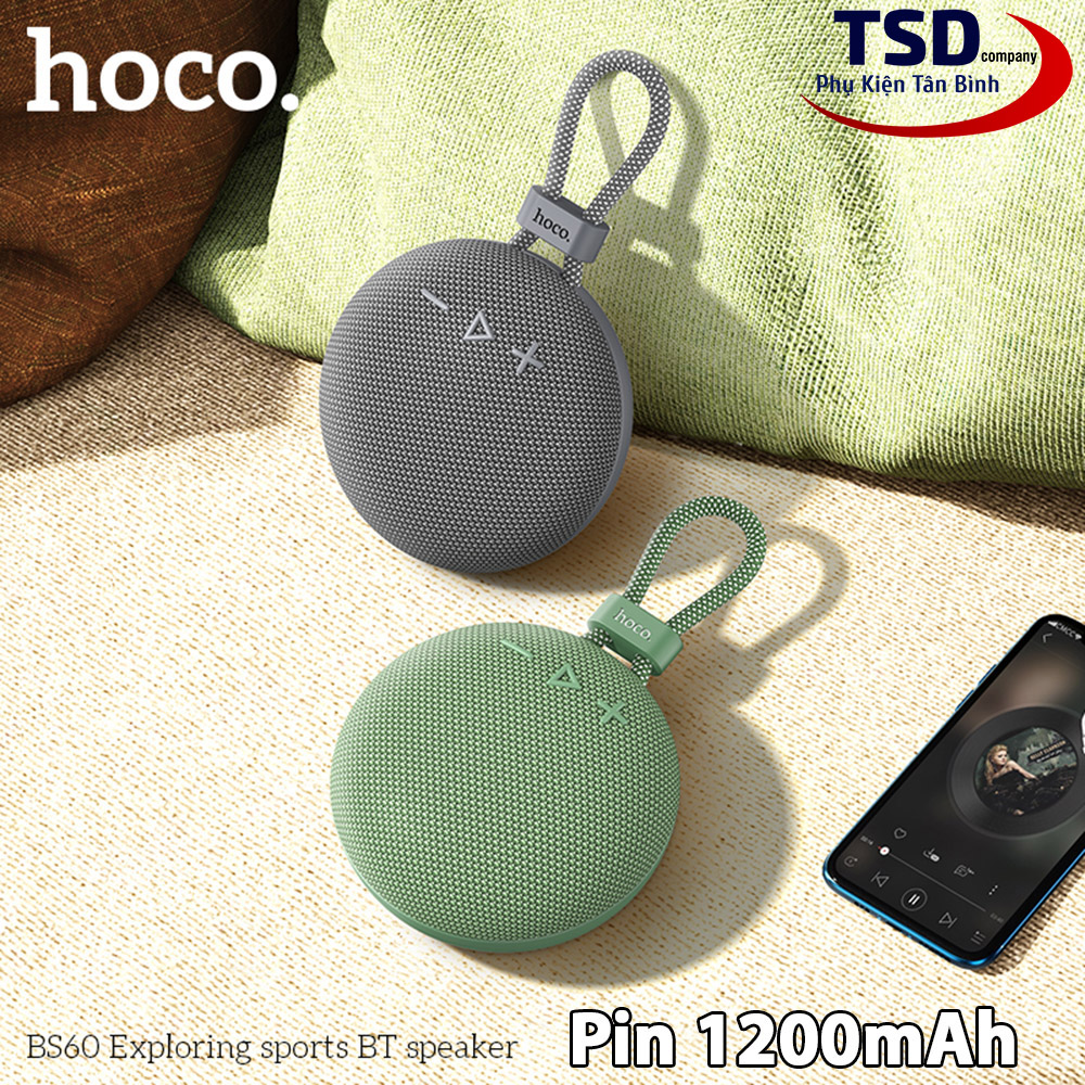 Loa Bluetooth Mini TWS V5.2 Hoco BS60 Chính Hãng