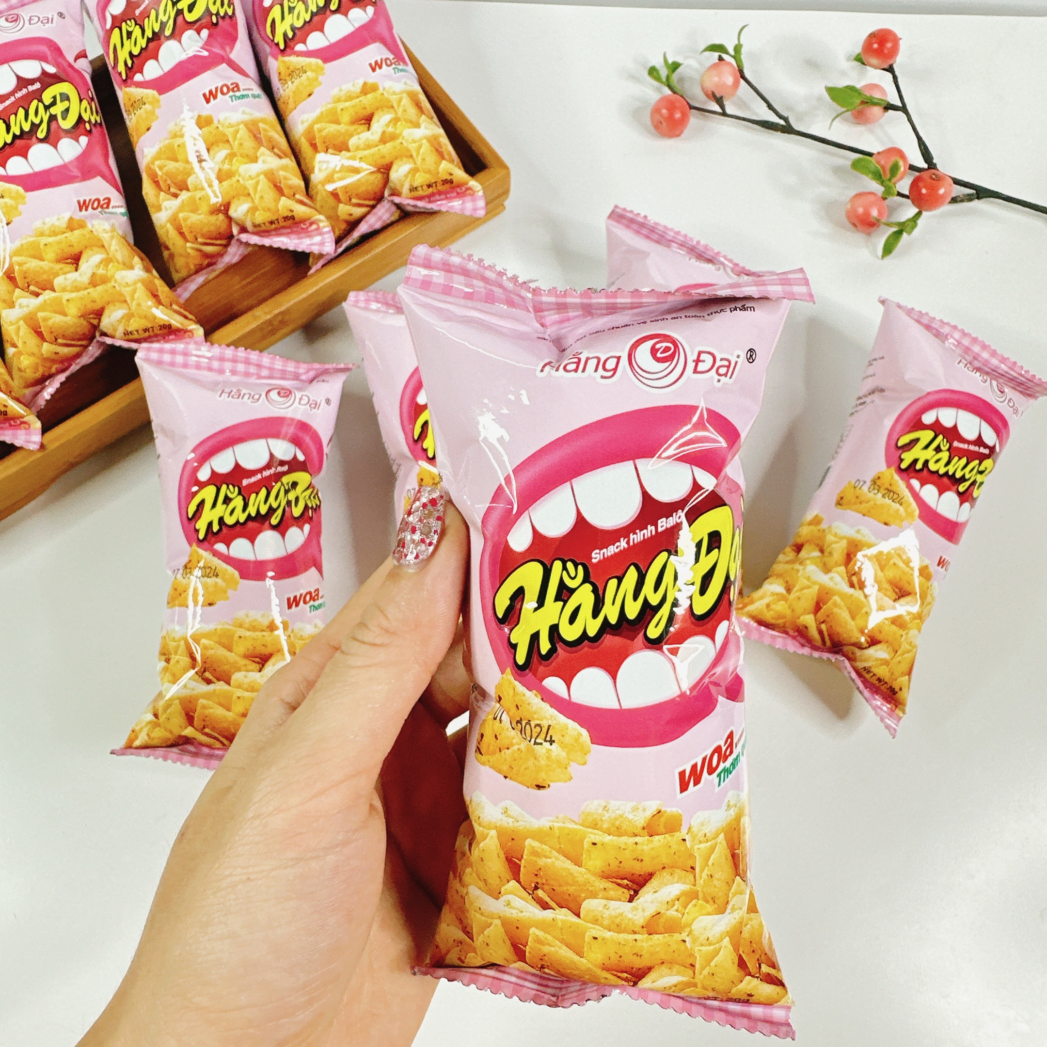 Snack Hằng Đại hình balo gói 20g