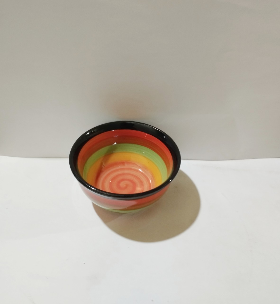chén chấm sứ cầu vòng 3.5'' ( 8cm)