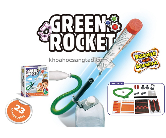 Đồ chơi trẻ em | Bộ kit Stem Tên lửa nước