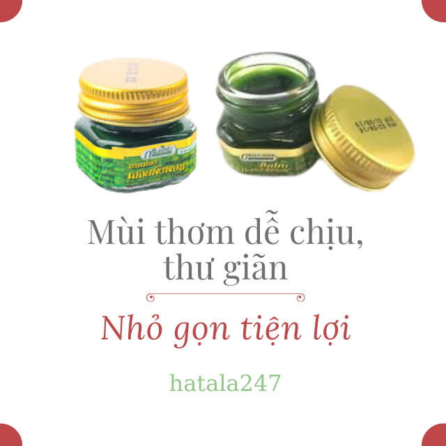 Dầu Cù Là Thơm Green Herb Thái Lan 10gr