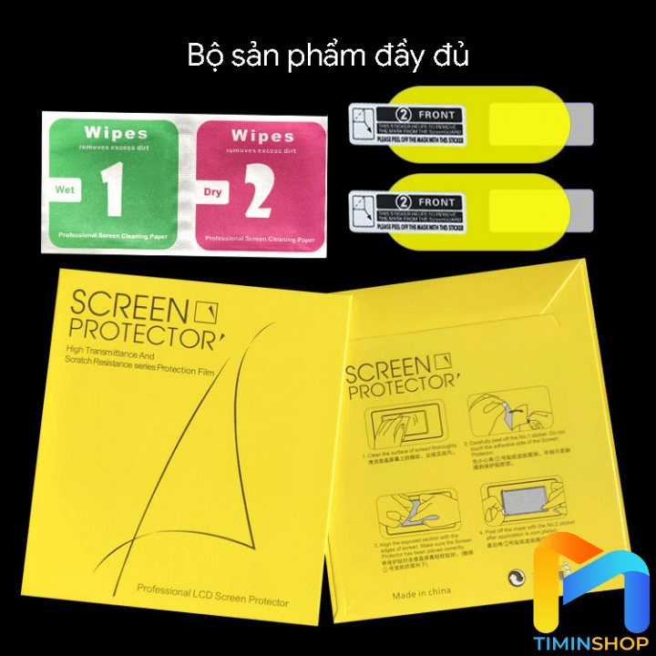 Miếng dán miband 9/ 8/ 7/ 6/ 5 - trong suốt