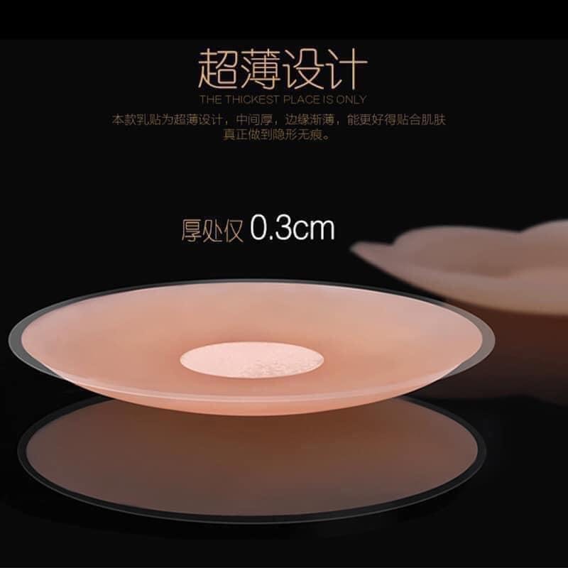 Miếng dán ngực dán đầu ti silicon combo hộp 5 cặp
