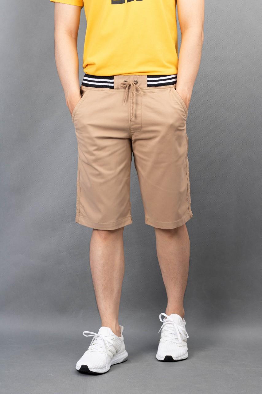 QUẦN SHORT NAM VẢI KAKI LƯNG THUN CAO CẤP MỚI