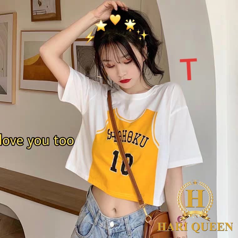 Áo croptop shohoku 10 dtr0720