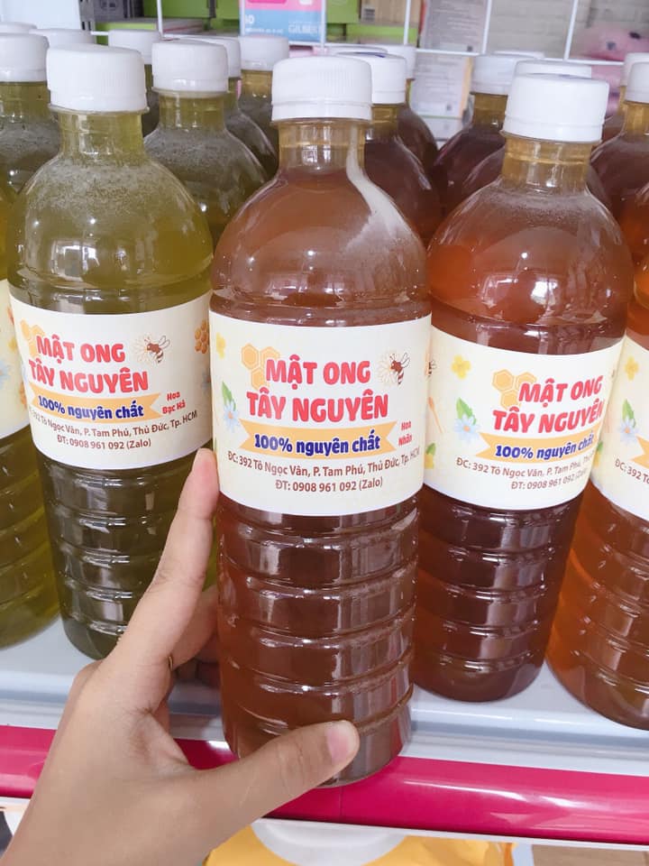 [HCM]1 Lít Mật Ong Hoa Nhãn Nguyên Chất - Thu Văn
