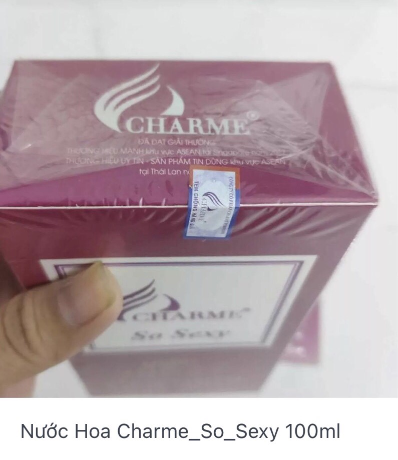Nước Hoa Charme_So_Sexy 100ml Chính Hãng