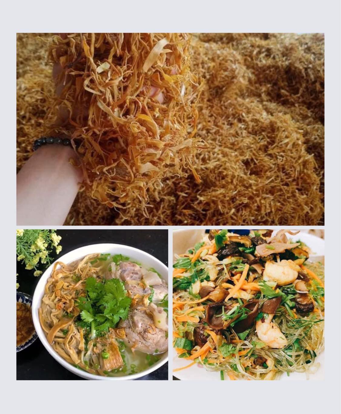 100GR Măng khô xé sợi (Măng rối ) đặc sản Điện Biên
