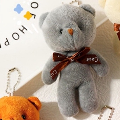Móc khóa gấu bông 12cm