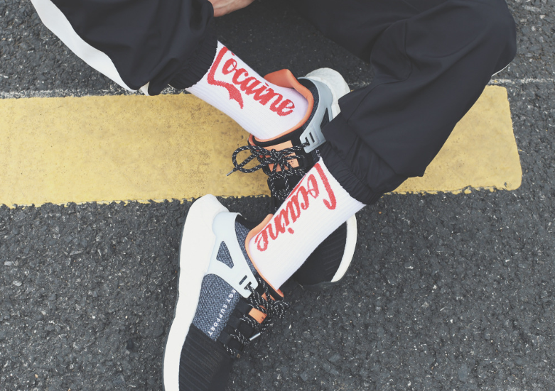 SET 3 đôi Tất Vớ COCA + RESPECT Cao cổ phong cách OFF WHITE