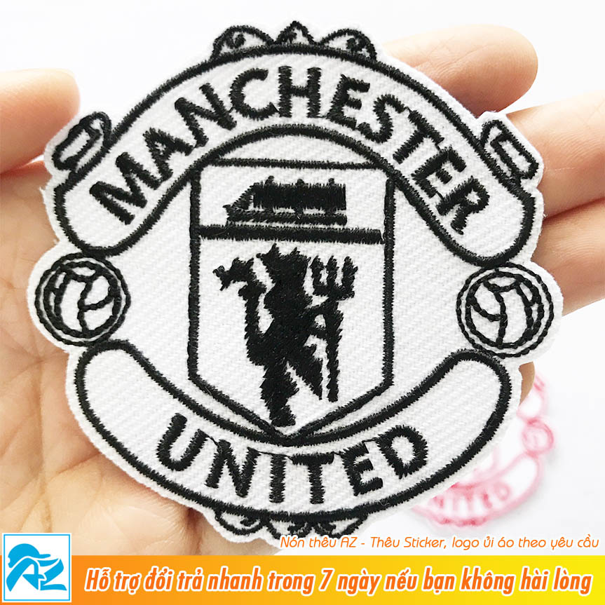 Patch vải ủi thêu logo clb bóng đá S187