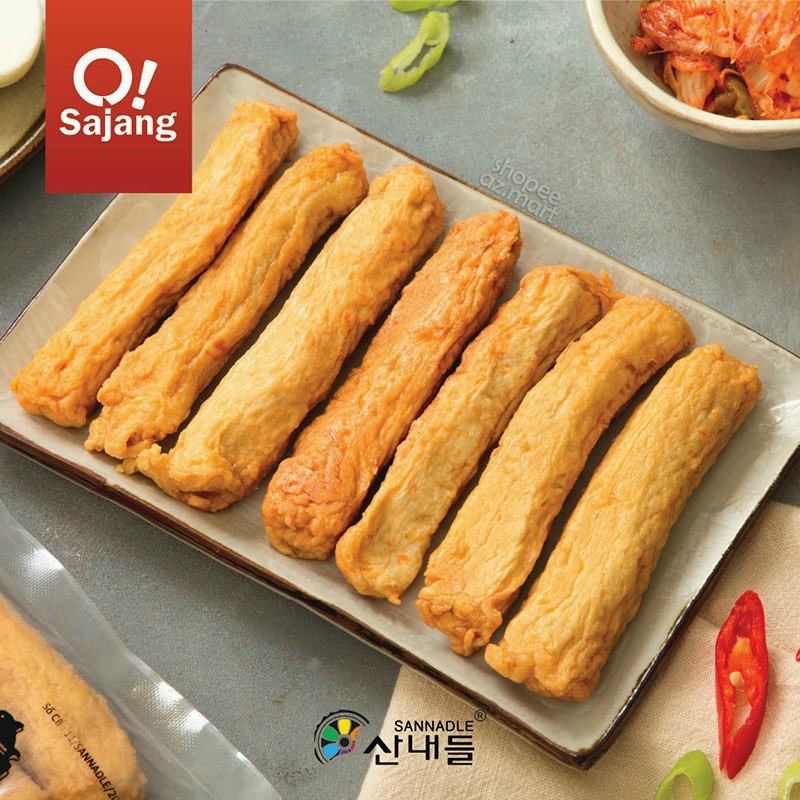 CHẢ CÁ HÀN QUỐC DẠNG QUE 500G (CHỈ GIAO HỎA TỐC TRONG VÒNG 2H, CHỈ SHIP HCM)