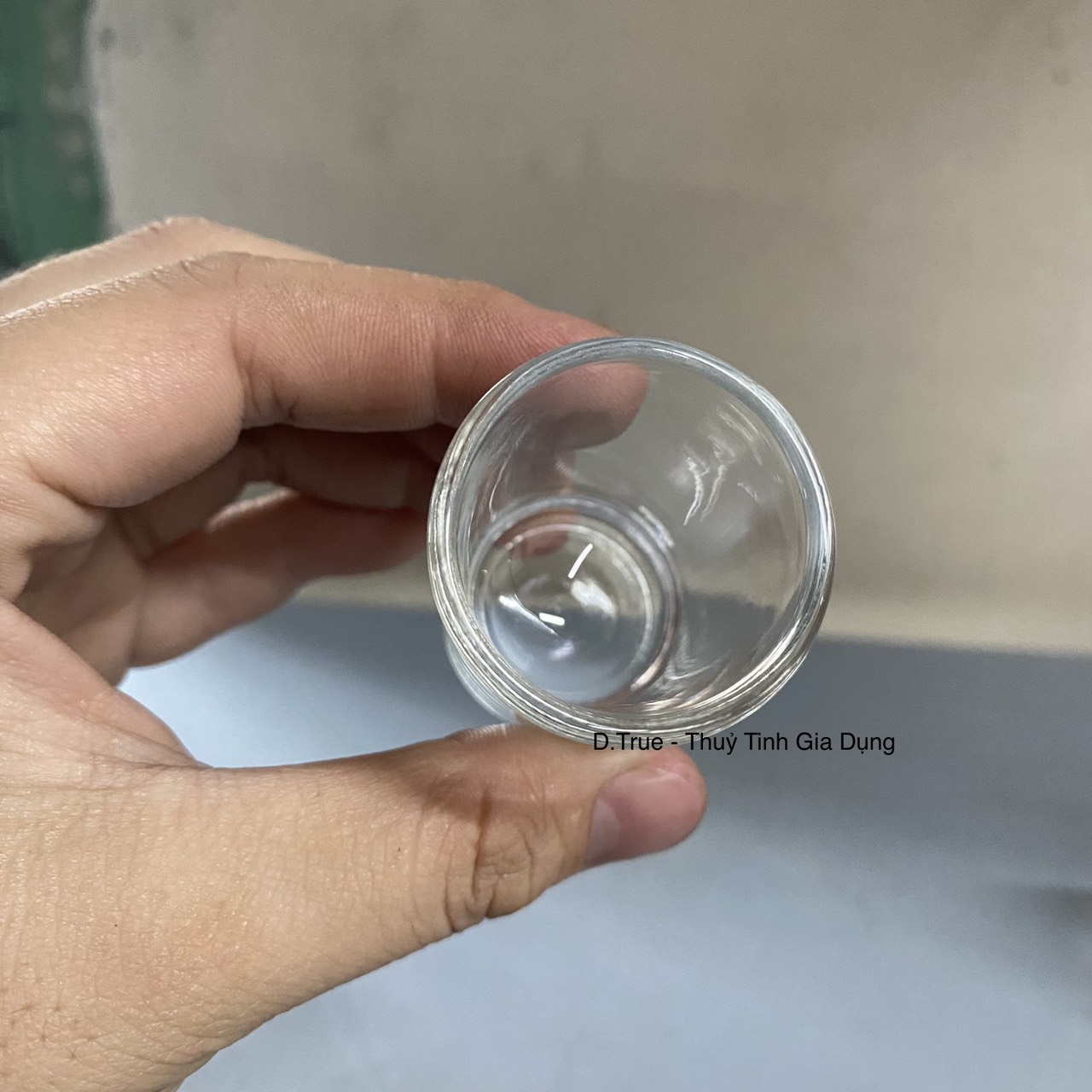 Hộp 12 Ly Rượu Suông/Trơn Thủy Tinh 25ML