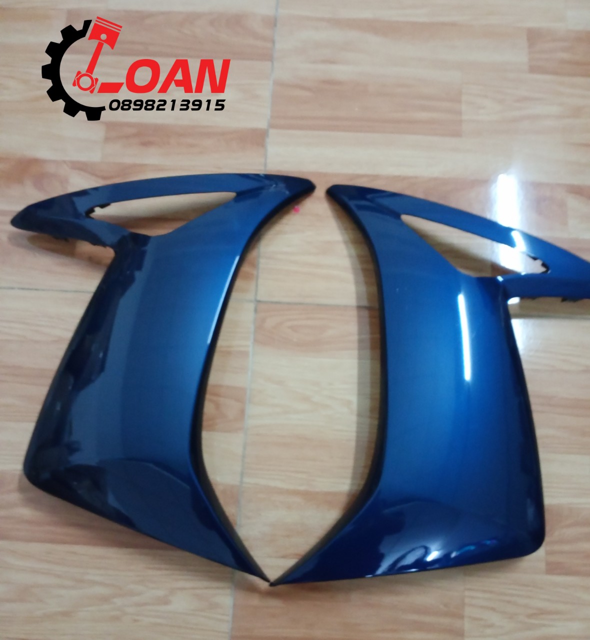 CẶP CÁNH YẾM NOUVO 4 MÀU XANH MỰC ZIN