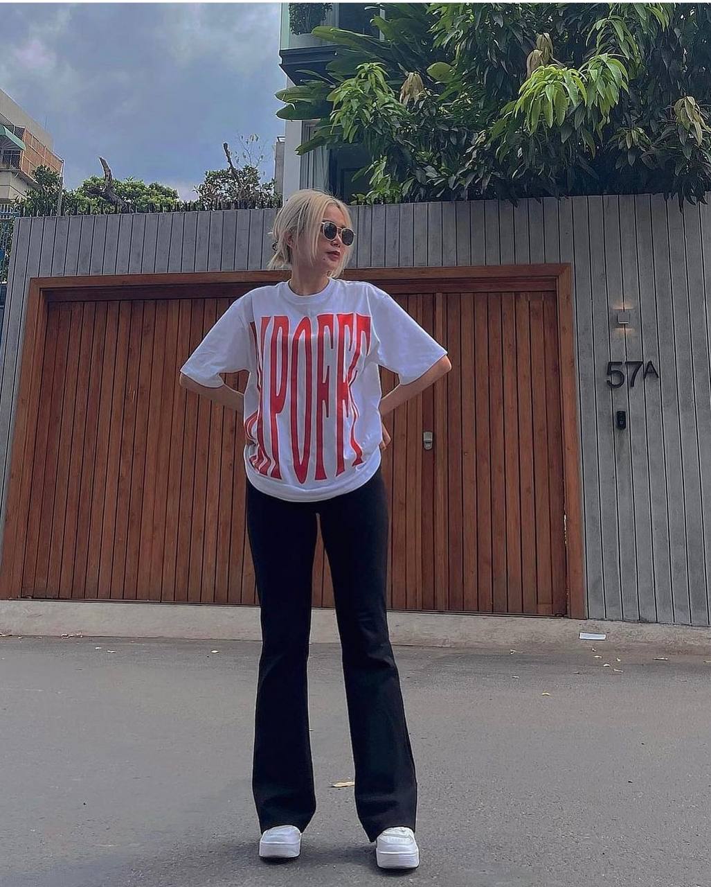 RIPOFFF Big Logo  T-shirt - White