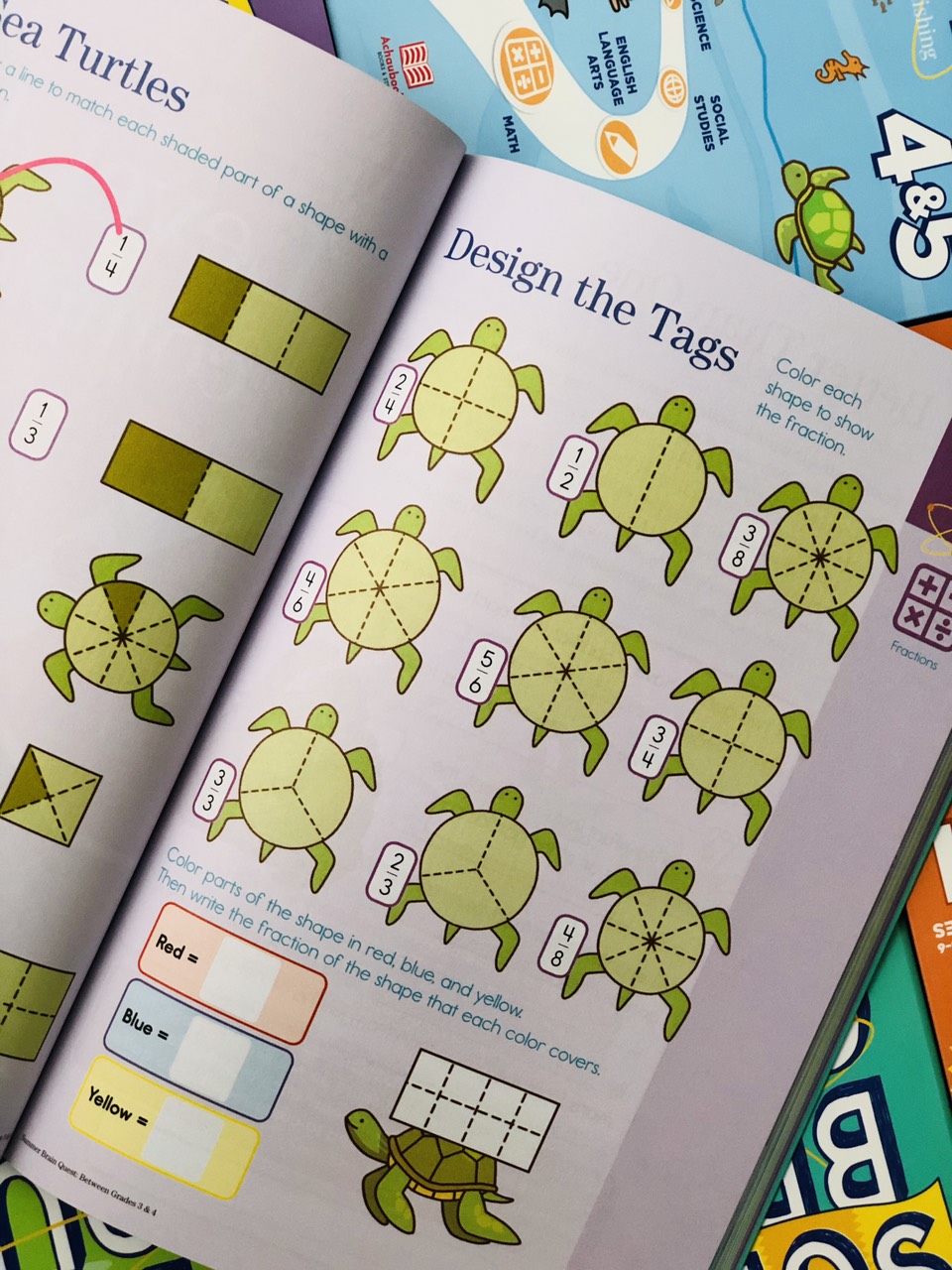sách Summer Brain Quest 3&4 - Á Châu Books ( 8 - 9 tuổi )