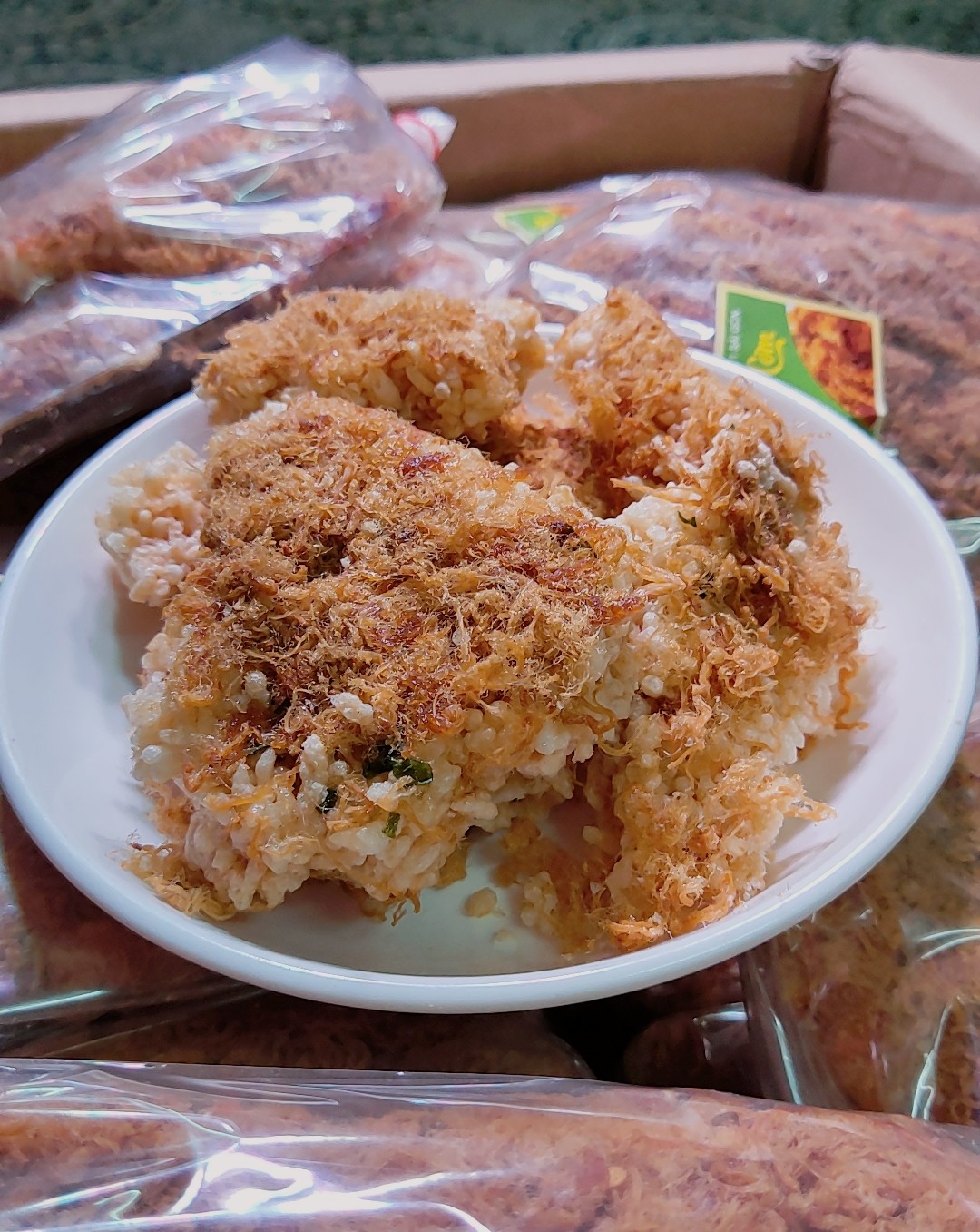 Cơm Cháy Chà Bông Sài Gòn - Gói 250g (Vị cay nhẹ)