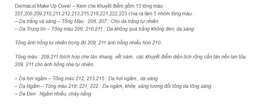 [HCM]Kem nền che khuyết điểm thần thánh Dermacol 30ml