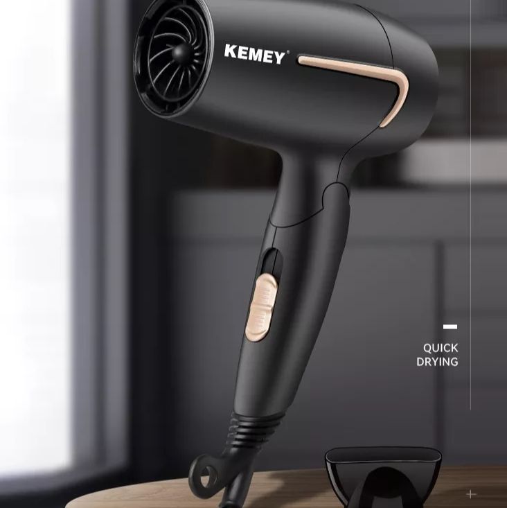 Máy sấy mini du lịch có thể gấp gọn tiện dụng kemey km 6834