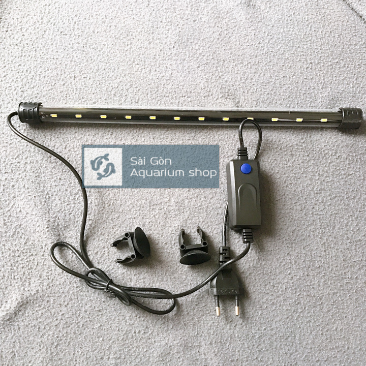 Đèn Led Thả Hồ, Ngâm Trong Hồ 40cm, Ánh Sáng Trắng, Cho Hồ Cá Cảnh