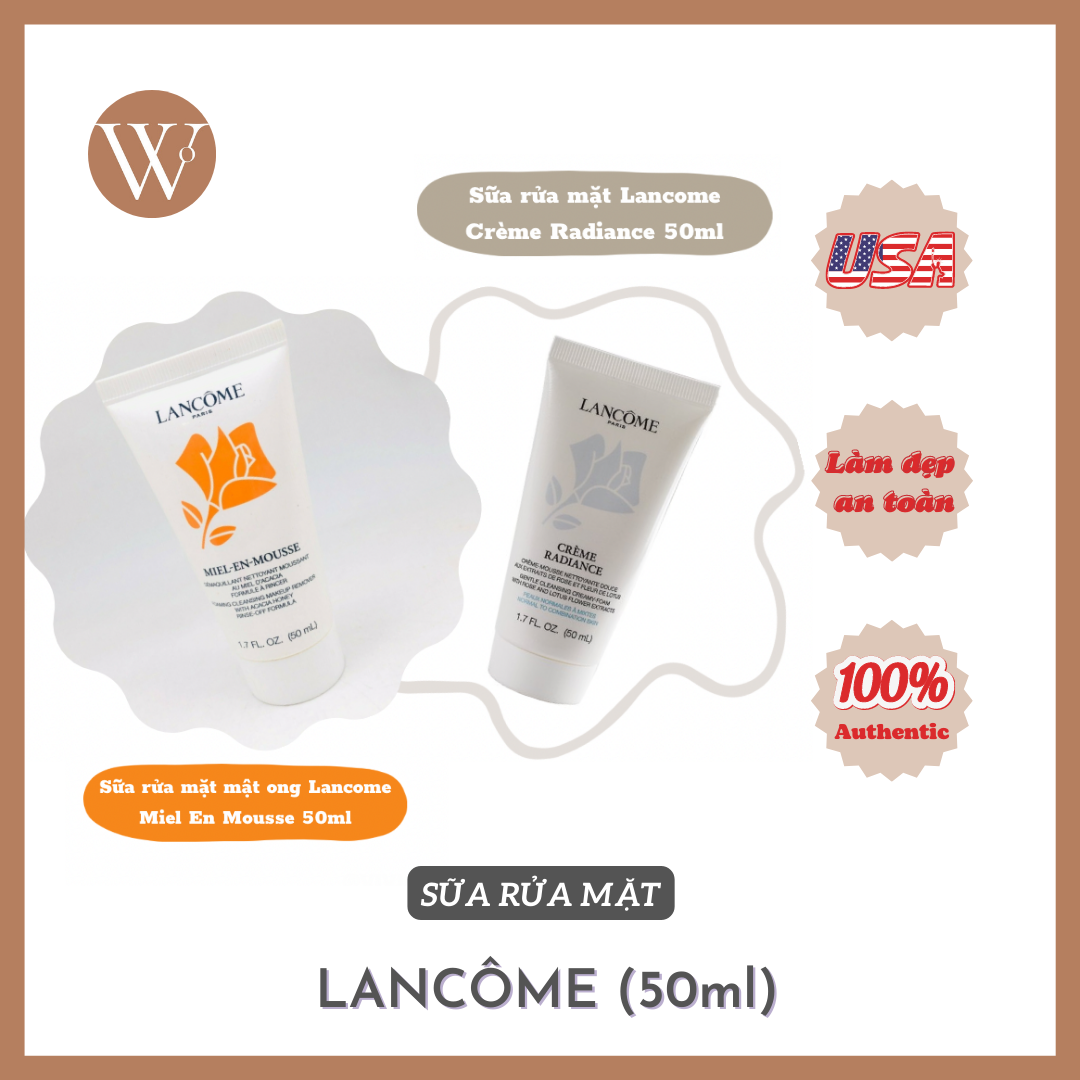 [ USA ] Sữa rửa mặt LANCÔME