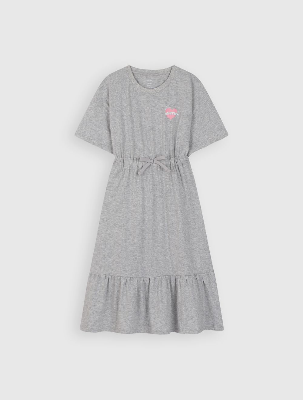 [15-17.5 VOUCHER TỚI 400K] Váy thun thắt eo bé gái CANIFA 100% cotton 1DS22S023