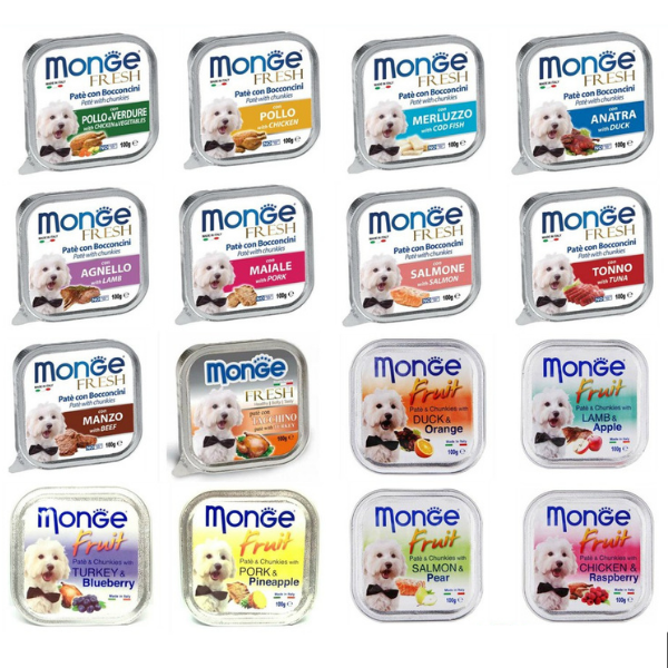Pate Monge Fresh & Monge Fruit 100g cho chó