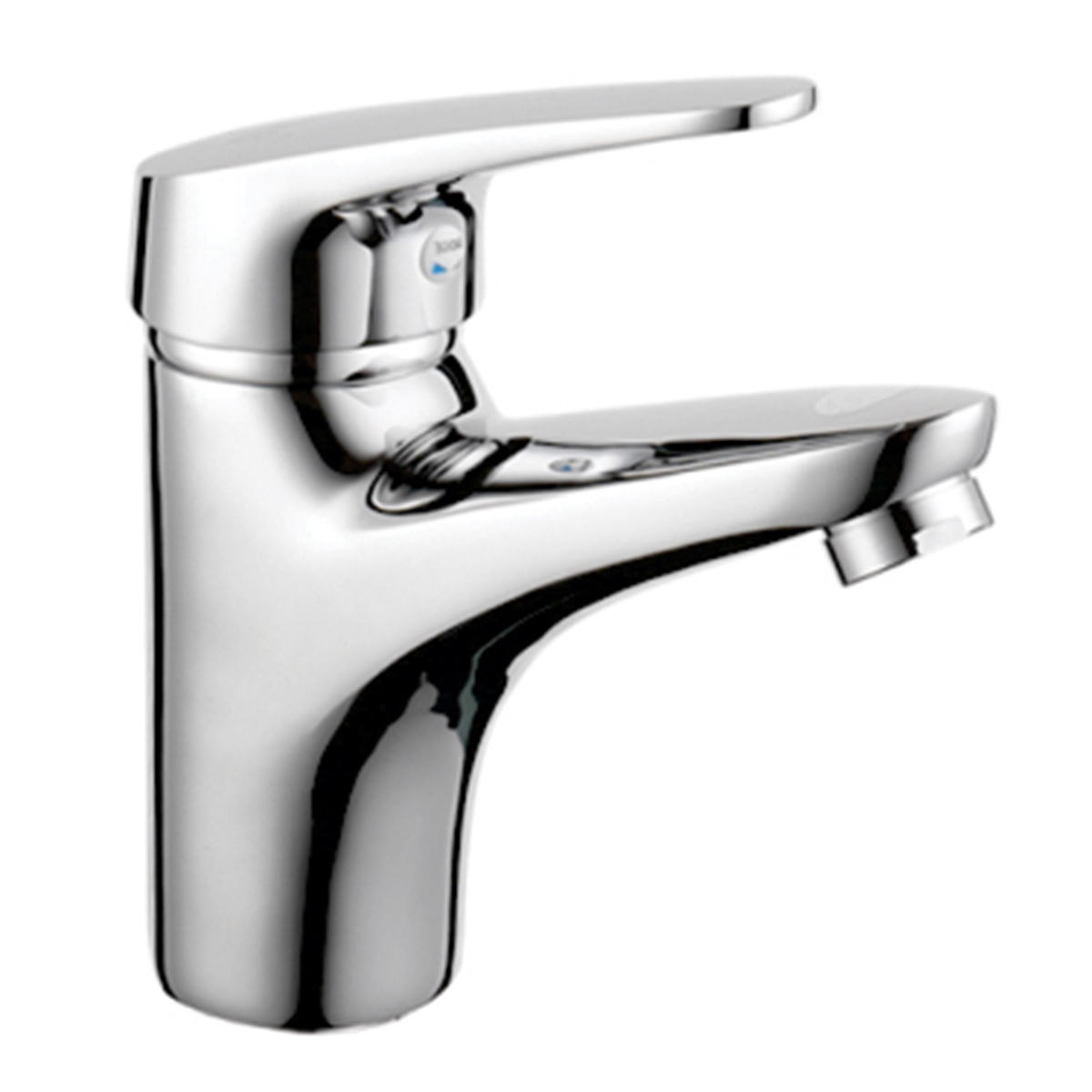 Vòi lavabo nóng lạnh Eurolife EL-6002 (Trắng bạc)