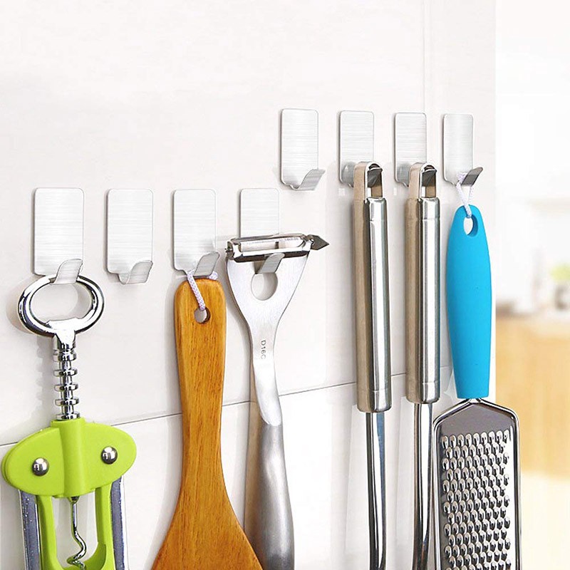 Móc Dán Tường Inox 304 siêu dính siêu rẻ - M08