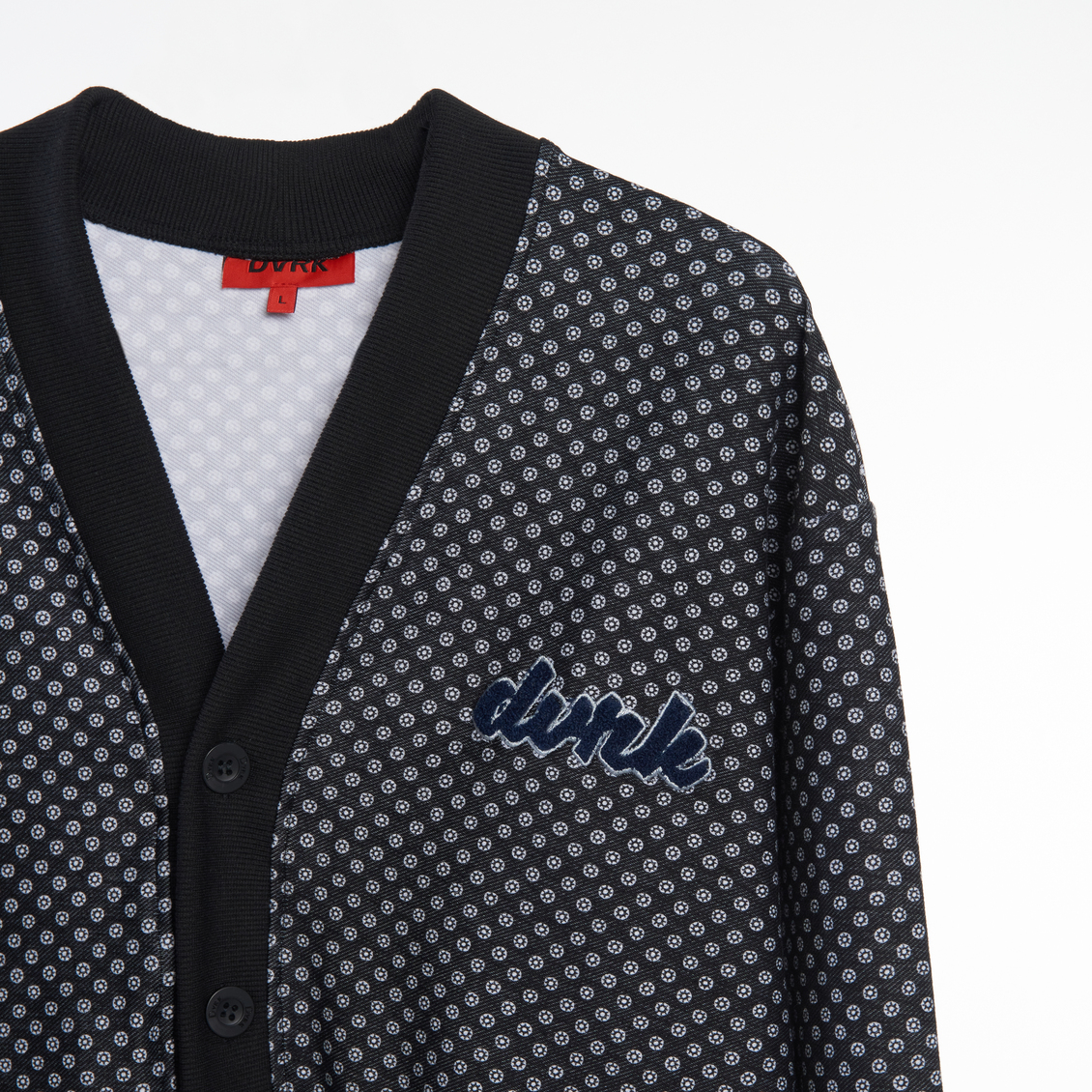DVRK - ÁO CARDIGAN HỌA TIẾT CHẤM BI - DVRK - 21SS