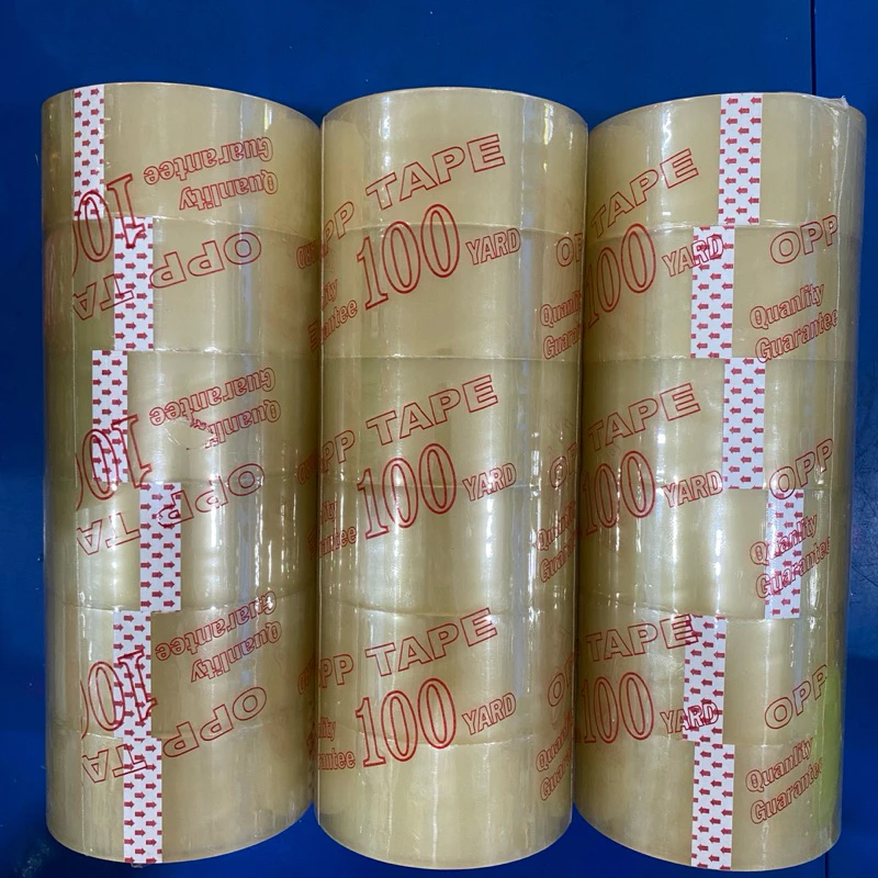 Băng keo Trong và Đục đóng hàng 4,8F x 100Yard x 65M